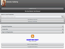 Tablet Screenshot of dhalferty.com